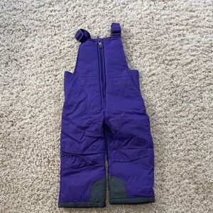 2t snow bibs excellent condition